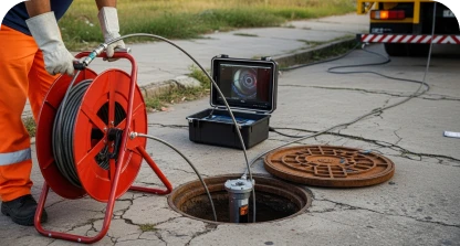 Desentupidora Maringá 24h 7 Serviço de filmagem de tubulação em maringá
